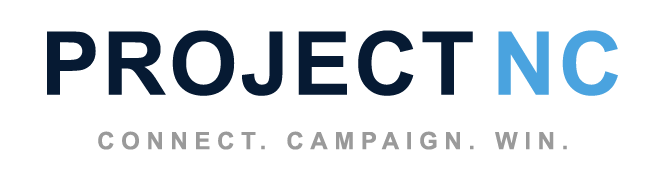 Project NC logo with Connect, Campaign, Win tagline
